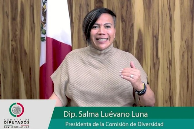 Llama Salma Luévano a sumarse a las actividades de la Comisión de Diversidad, en la semana “Colores con Orgullo LGBTTTIQA+”