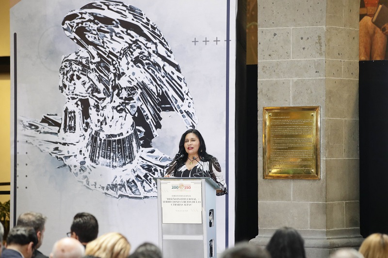 Senado, pieza fundamental de la democracia, afirma la presidenta de la Mesa Directiva