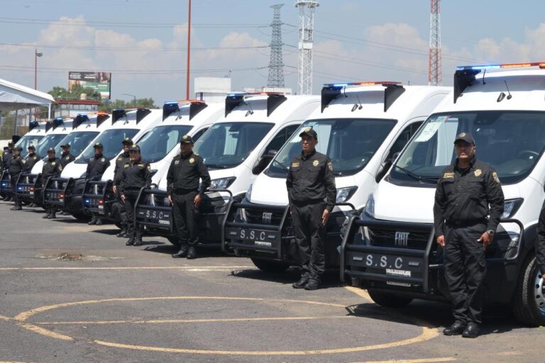 Batres Guadarrama amplía flota de traslado penitenciario con 25 nuevas unidades