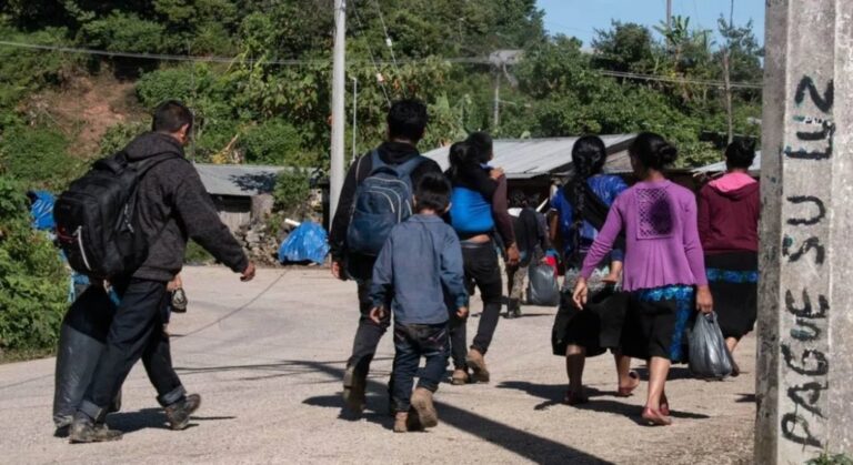 Casi 600 mexicanos huyeron a Guatemala por ola de violencia en Chiapas