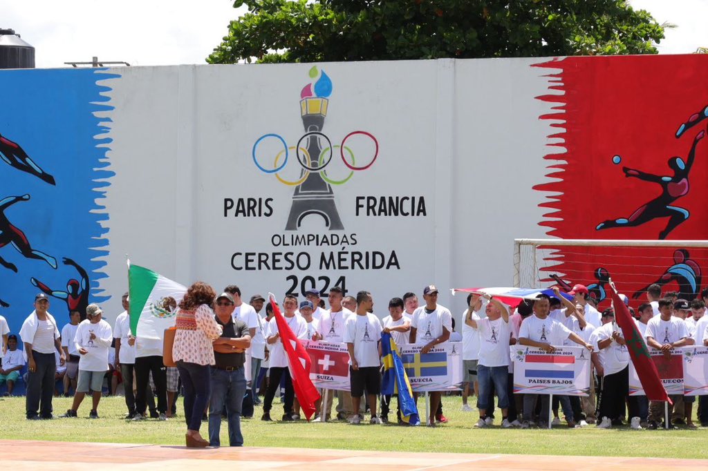 Cereso de Mérida celebra sus “Olimpiadas 2024”