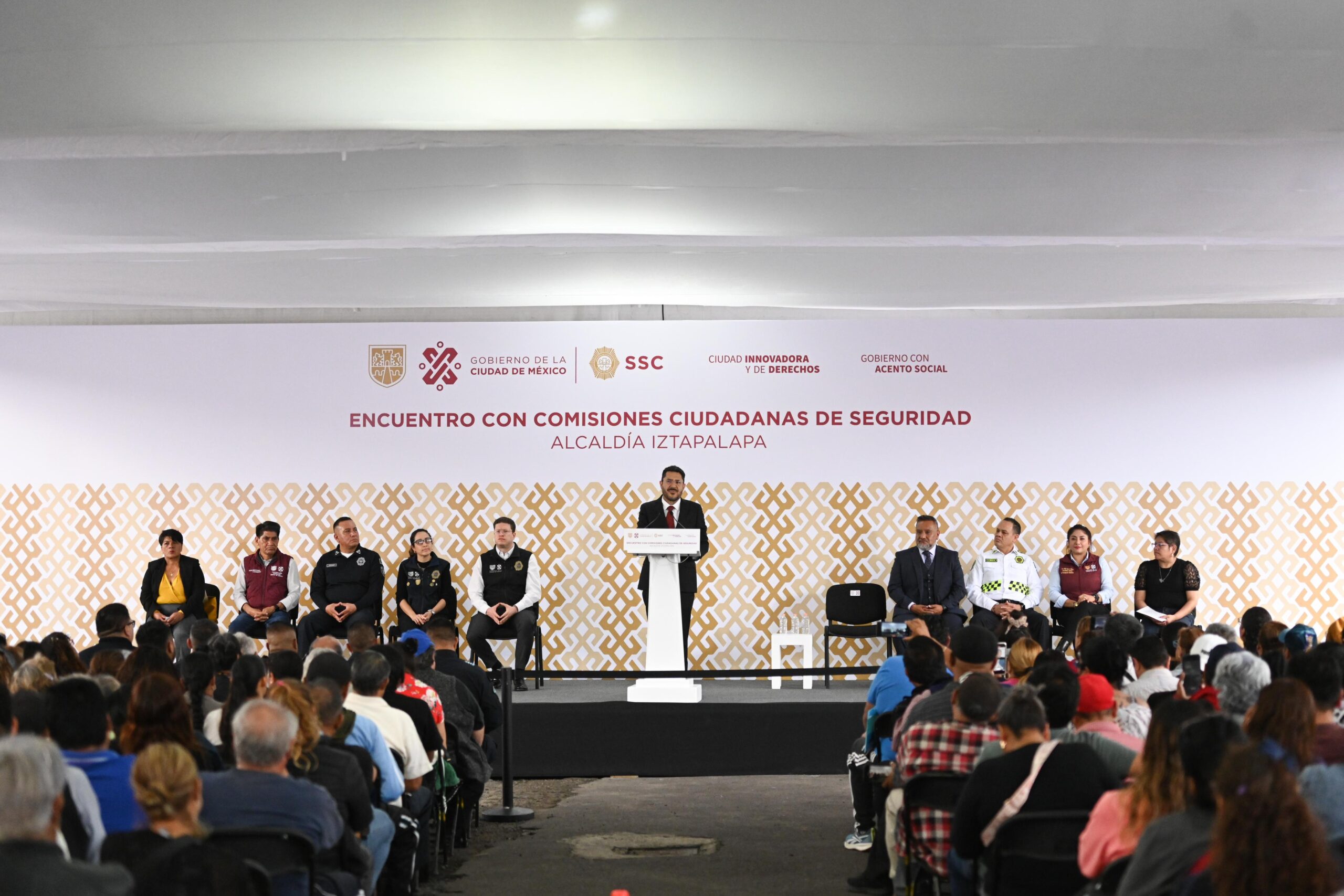 Encuentro en Iztapalapa fortalece la seguridad ciudadana