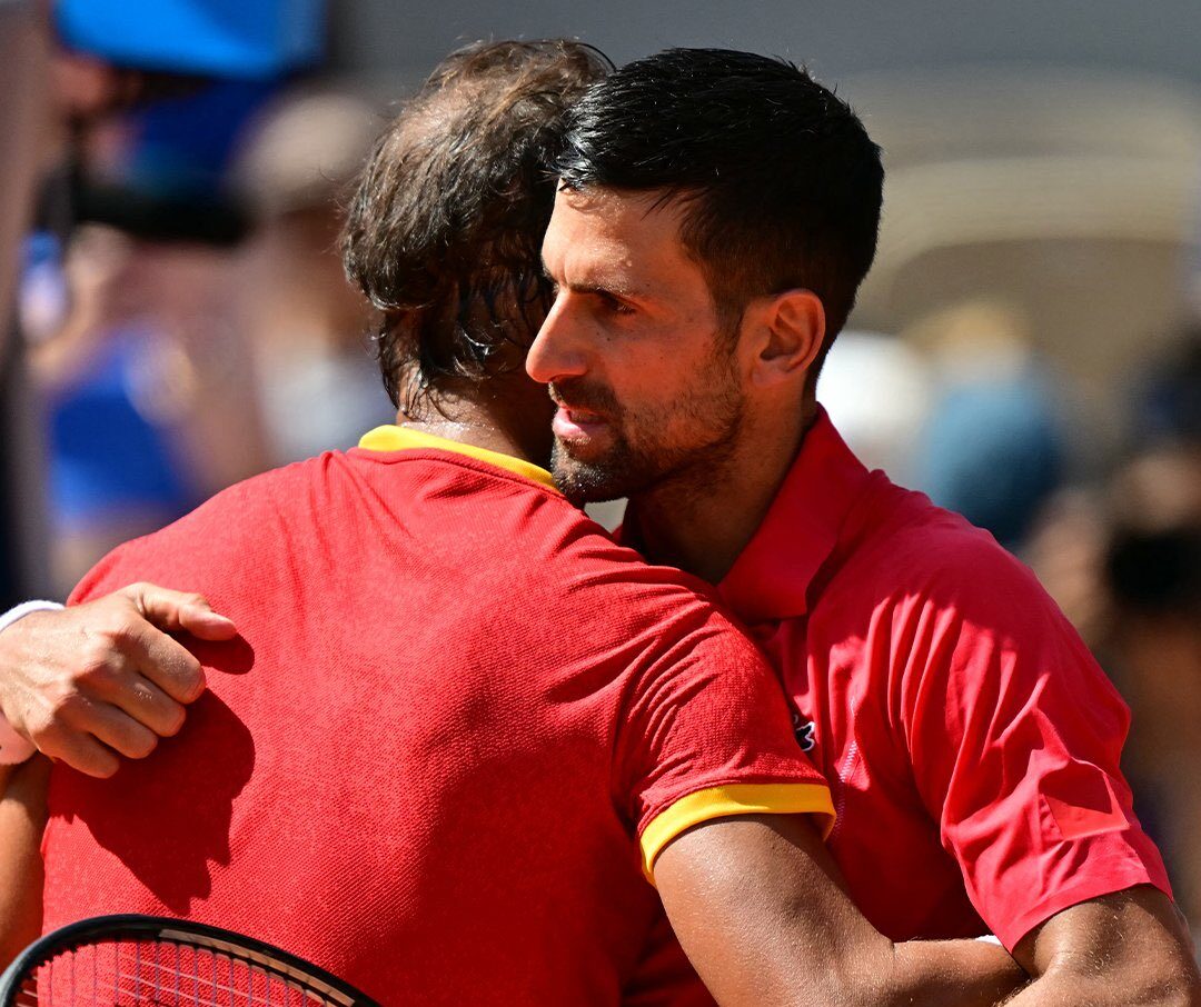 Novak Djokovic elimina a Rafa Nadal de París 2024