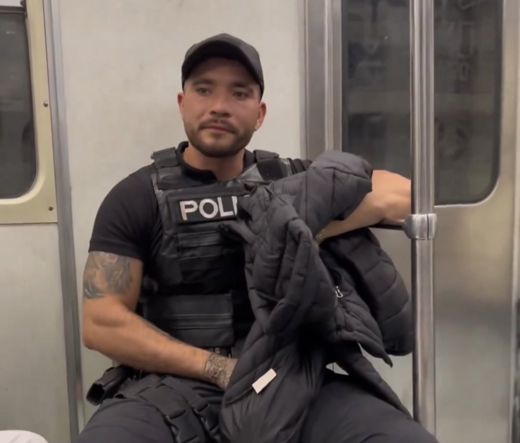 Policía que aparece en video de Luna Bella en el Metro es elemento activo de la SSC-CDMX