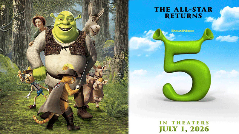 Shrek 5 confirma fecha de estreno