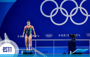 Alejandra Estudillo trampolín de 3 metros sexto lugar