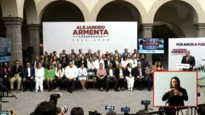 Alejandro Armenta presenta nuevos integrantes de su gabinete