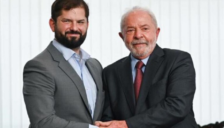 Boric y Lula abordan crisis de Venezuela y firman acuerdos de cooperación