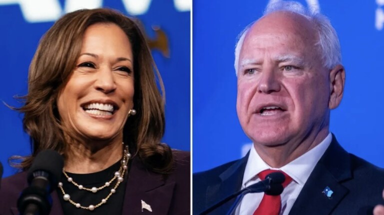 Kamala Harris elige a Tim Walz como candidato a la vicepresidencia de EU