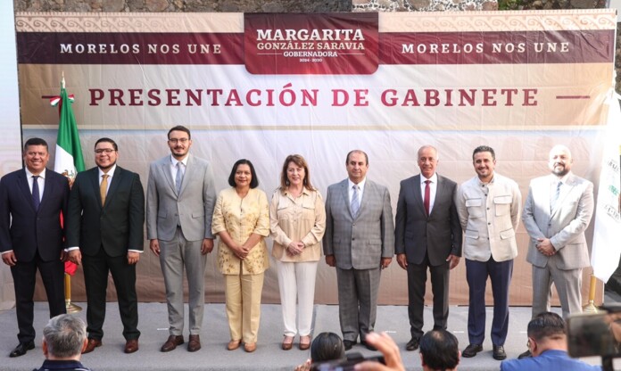 Margarita González Saravia presenta a su Gabinete Económico