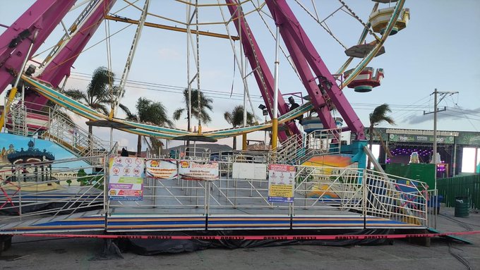 Muere mujer tras caer de rueda de la fortuna en feria de SLP