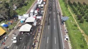 Reabren en su totalidad la autopista México-Puebla tras una semana de bloqueo