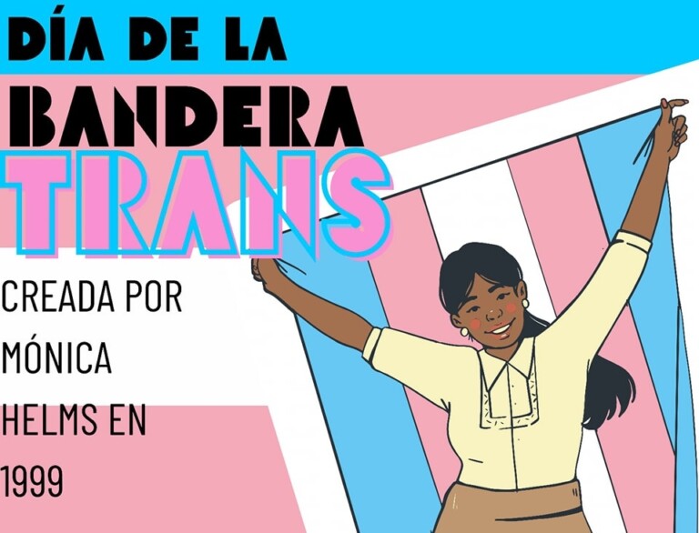 Hoy es el Día de la bandera TRANS