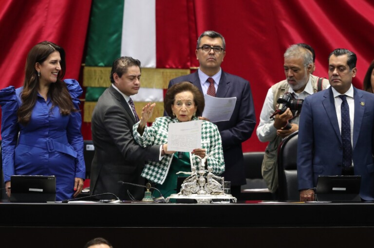 En la Cámara de Diputados está la representación política de nuestro pueblo y nación: diputada Ifigenia Martínez