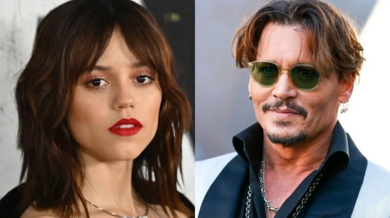 Jenna Ortega sobre los rumores de su relación con Johnny Depp: “No conozco a esa persona”