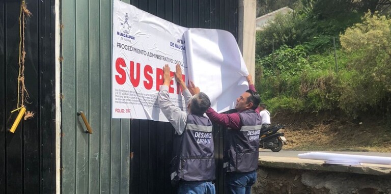 Clausura gobierno municipal la construcción de un pozo particular en Las Huertas 1ª Sección