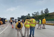 Accidente en la México-Puebla deja 3 personas muertas