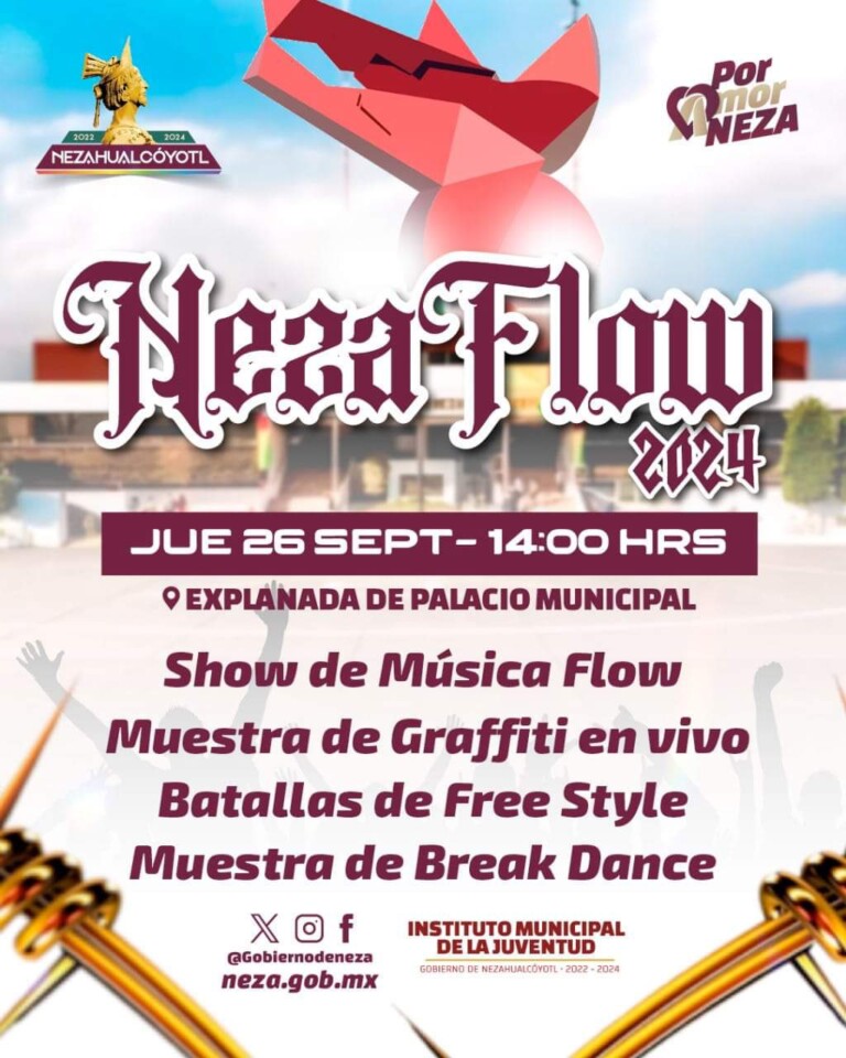 Anuncia el primer Festival Neza Flow