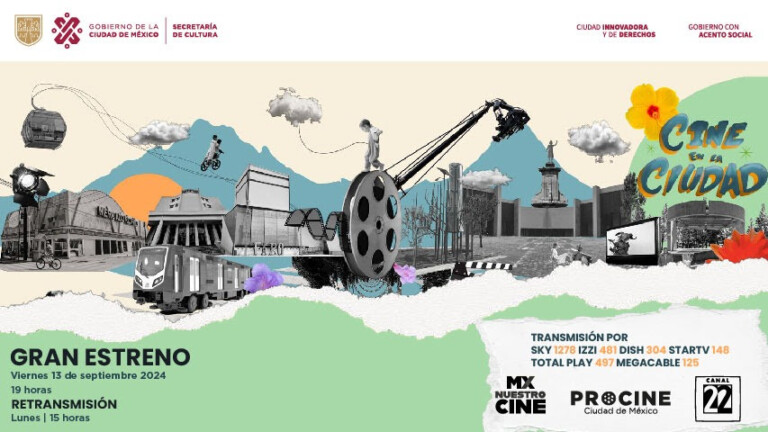 Canal 22 estrena “Cine en la Ciudad”, una ventana al cine mexicano y su impacto social