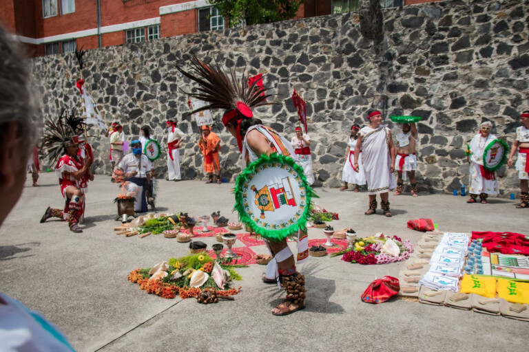 Faro Azcapotzalco Xochicalli celebra su sexto aniversario con danza prehispánica y actividades culturales