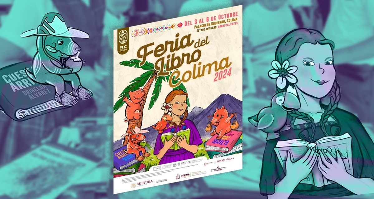 Alistan la Feria del Libro Colima 2024