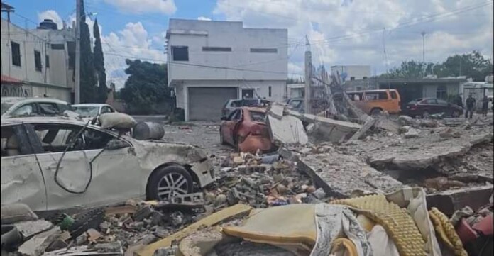 Fuerte explosión en vivienda de Reynosa deja un fallecido y varios lesionados