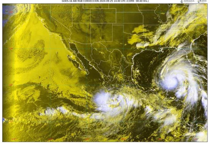 'John' se fortalece y es nuevamente tormenta tropical