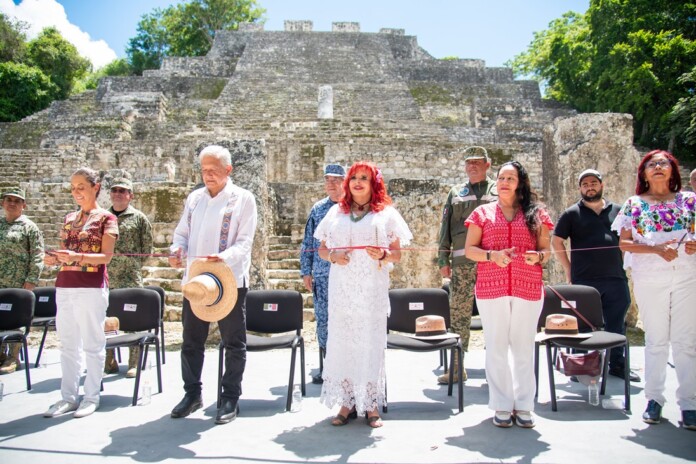 Layda Sansores recuerda última visita de AMLO a Campeche