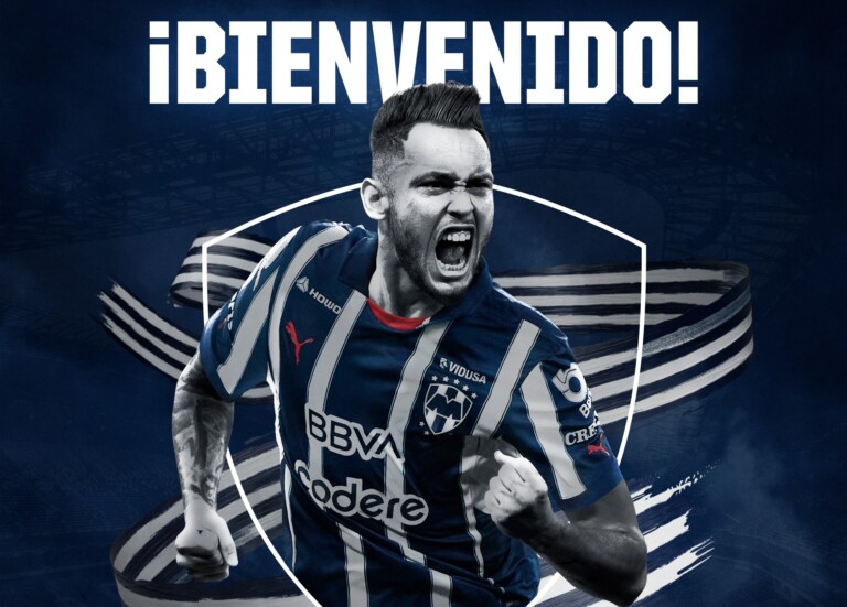 Llega Lucas Ocampos a Monterrey, listo para impulsar el ataque rayado