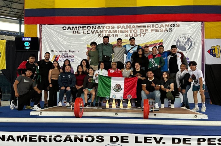 México será sede del Campeonato Panamericano de Levantamiento de Pesas sub 15 y 17 en 2025