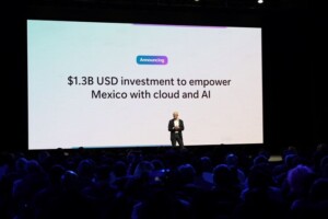 Microsoft invertirá 1,300 millones de dólares en México