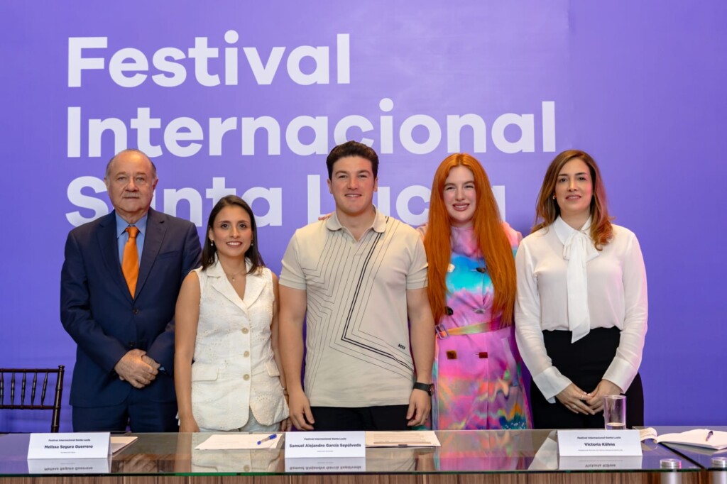 NL presenta agenda del Festival Internacional Santa Lucía 2024