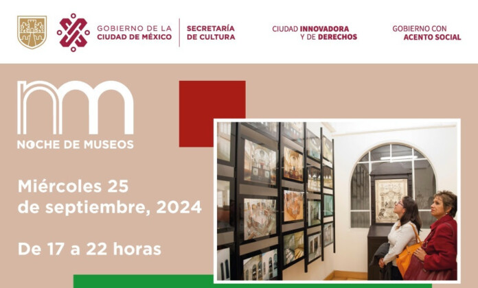 Noche de Museos de septiembre celebrará las fiestas patrias