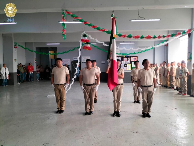 Personas privadas de la libertad celebran el Grito de Independencia en centros penitenciarios de CDMX