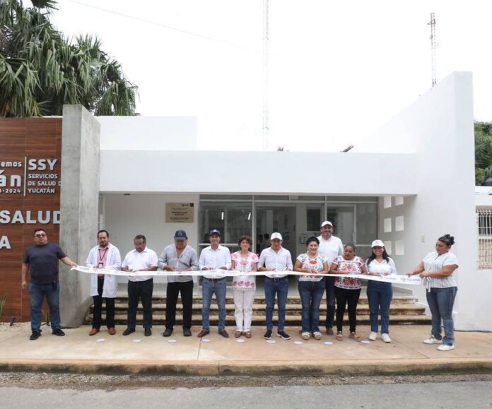 Remodelan los 140 centros de salud de Yucatán