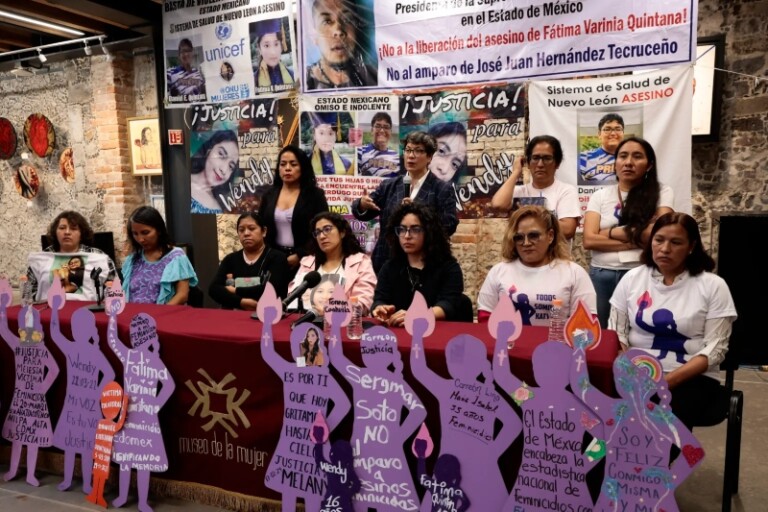 Madres y sobrevivientes de feminicidio denuncian violencia institucional en México