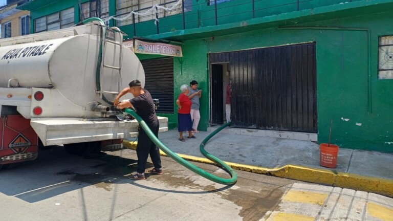 Continúa Naucalpan sin agua a pesar de la recuperación del Cutzamala