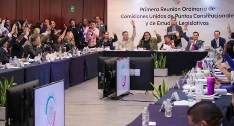 Morena se impone en el Senado y avala el dictamen en Comisiones de la reforma al Poder Judicial; pasa al Pleno