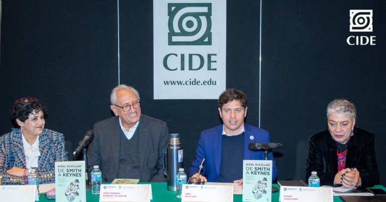 Alex Kicillof habla sobre perspectivas posneoliberales en el CIDE