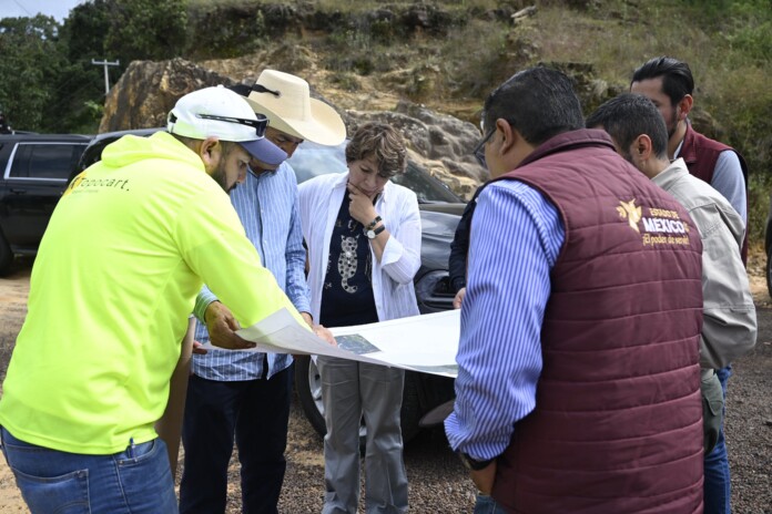 Alistan reubicación de familias afectadas por las lluvias en Tejupilco, Edomex