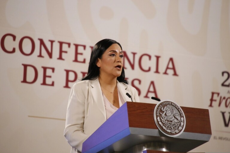 Presenta Ariadna Montiel informe del programa “Salud Casa por Casa”