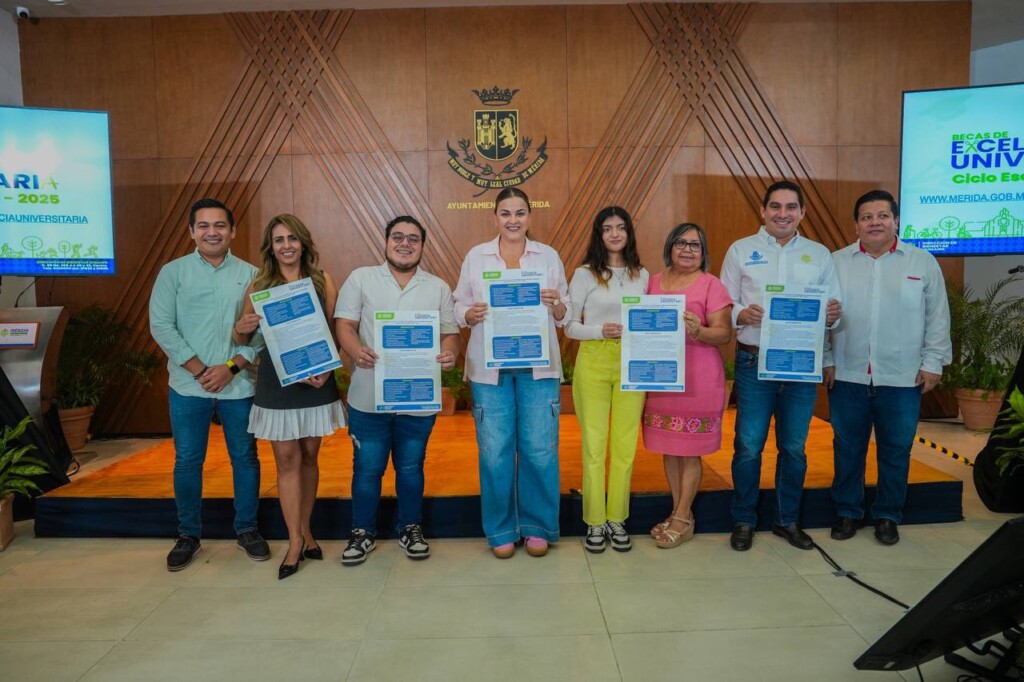 Ayuntamiento de Mérida dará mil Becas de Excelencia Universitaria