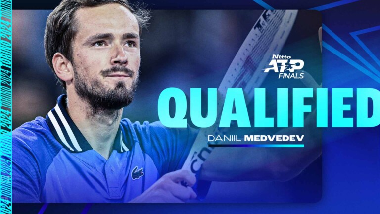 Busca Daniil Medvedev agregar un nuevo título en las Nitto ATP Finals