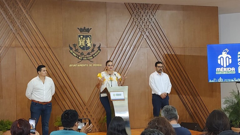 Cecilia Patrón presenta resultados de las mesas ciudadanas en Mérida