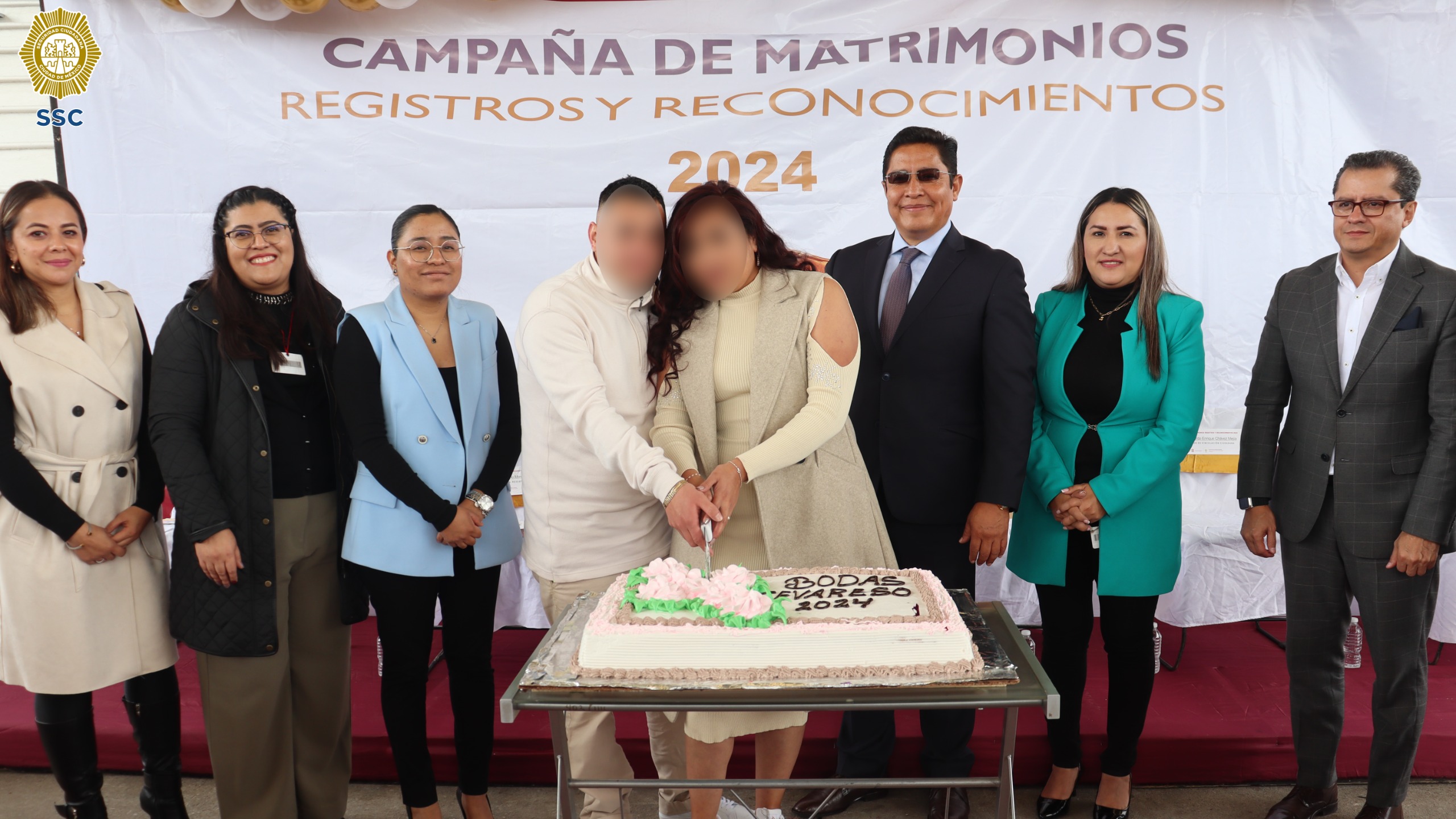 Celebran 24 matrimonios en el Centro Varonil de Reinserción Social Santa Martha Acatitla