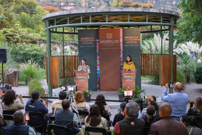 Josefina Rodríguez Zamora asiste a la presentación de la marca destino “Morelos, la primavera de México”