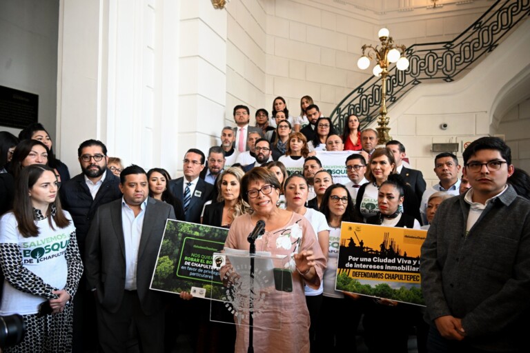 Legisladores del Congreso de la Ciudad de México se unen para defender el Bosque de Chapultepec