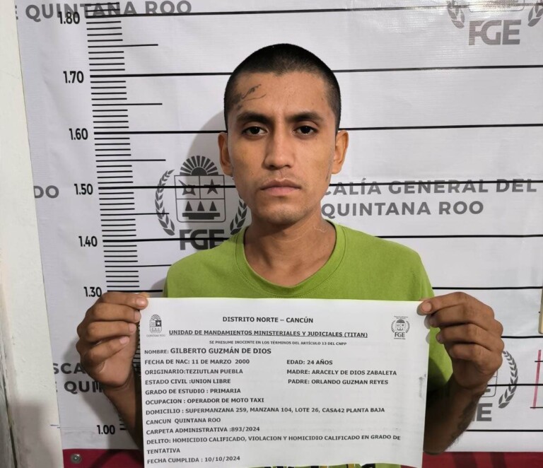 Ofrecen recompensa para recapturar a reo fugado en Cancún