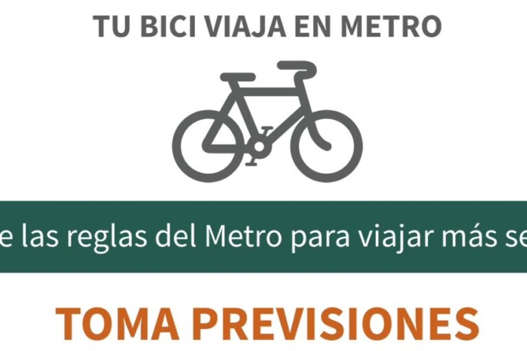 Permitirán el ingreso de bicicletas al Metro durante el Paseo Nocturno “Muévete en Bici”