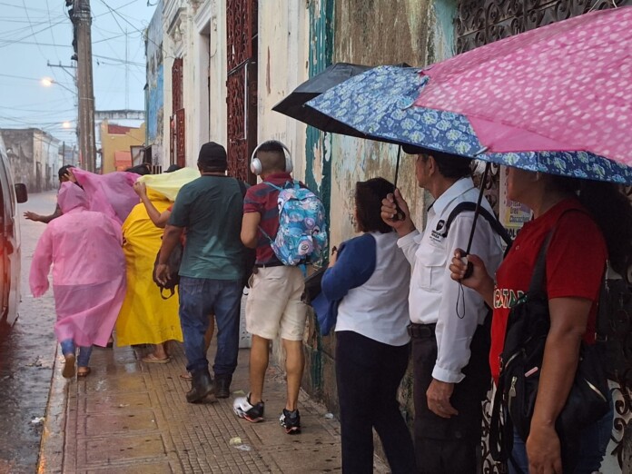 Pronostican lluvias intensas en Yucatán a partir de este viernes